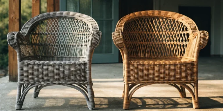 How long does wicker furniture last? What decides it