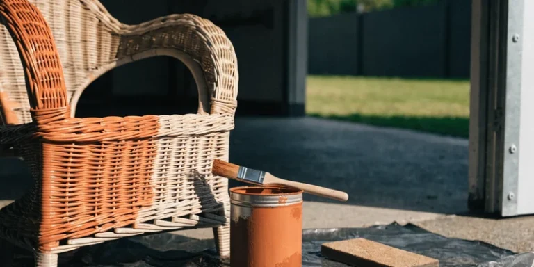 How to Paint Wicker Furniture