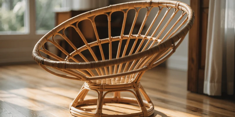 Papasan chair frame