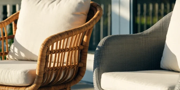 Rattan vs wicker