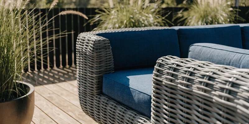 Resin wicker patio furniture