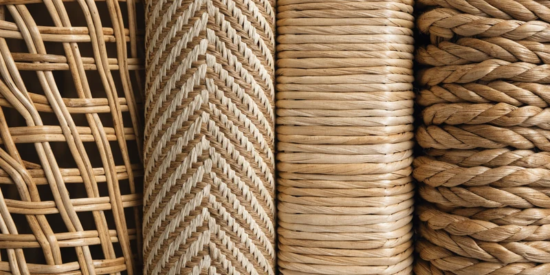 Rattan weaving patterns and how to recognize them