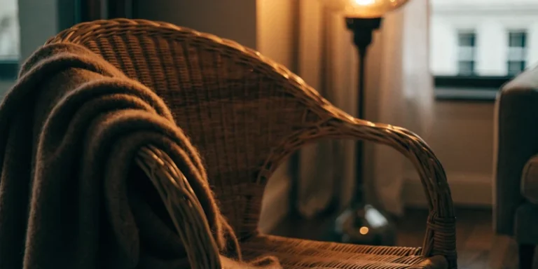 Indoor wicker chairs