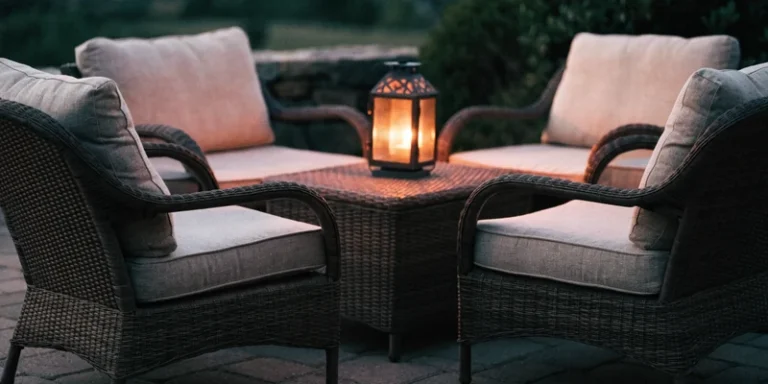 Wicker conversation sets