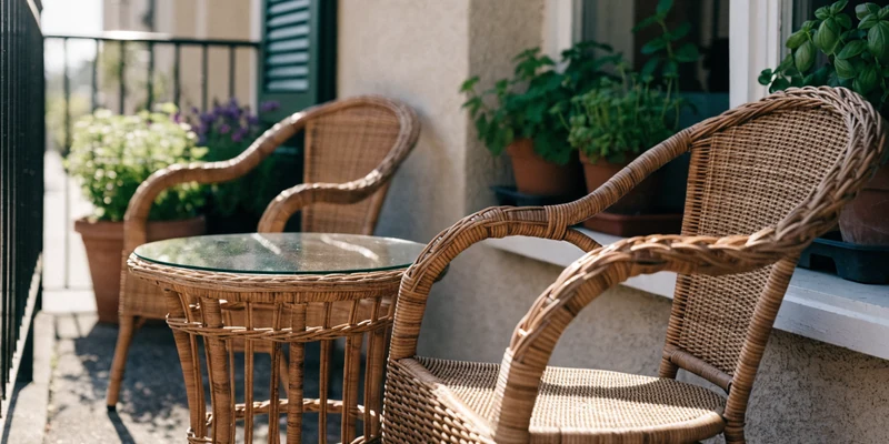 3 piece wicker patio furniture